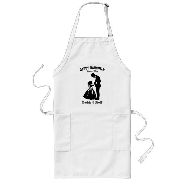 Daddy-Daughter Dance Team (2) Long Apron (Front)