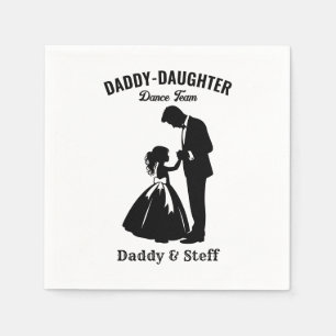 Daddy-Daughter Dance Team (2) Napkin