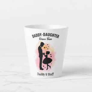 Daddy-Daughter Dance Team (3) T-Shirt Latte Mug