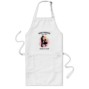 Daddy-Daughter Dance Team (3) T-Shirt Long Apron