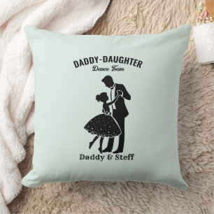Daddy-Daughter Dance Team (4) T-Shirt Cushion