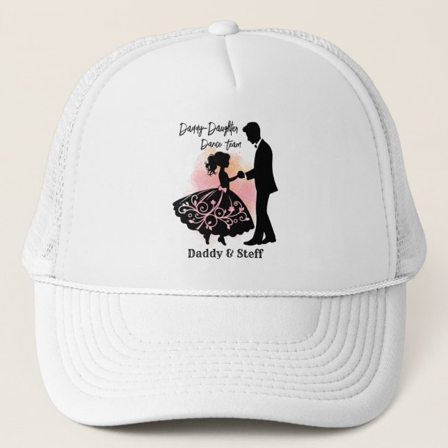 Daddy-Daughter Dance Team Trucker Hat (Front)