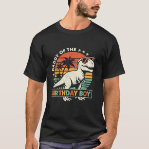Daddy Dinosaur Birthday Boy Mum Matching Family T-Shirt