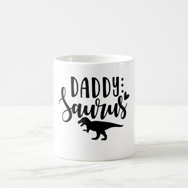 Daddy Dinosaur  Coffee Mug (Center)