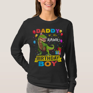 Daddy Dinosaur Funny Cute Birthday Boy Family Appa T-Shirt