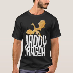 Daddy Dragon Christmas Shirt Matching Family Dad H