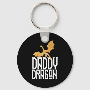 Daddy Dragon Christmas Shirt Matching Family Dad H Key Ring