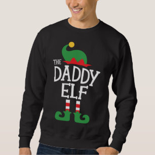 Daddy Elf Family Christmas Matching Top