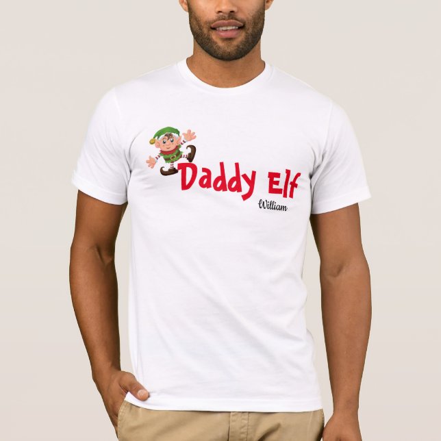Daddy Elf T-Shirt (Front)