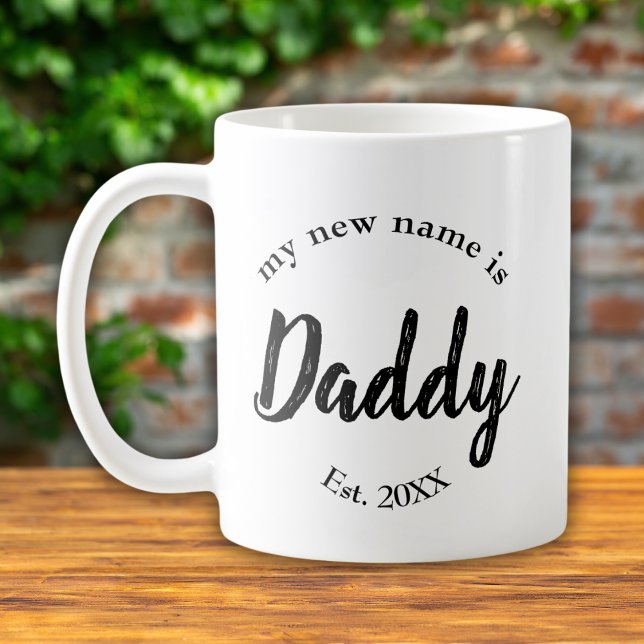 Daddy Est First Time Father Coffee Mug (Creator Uploaded)