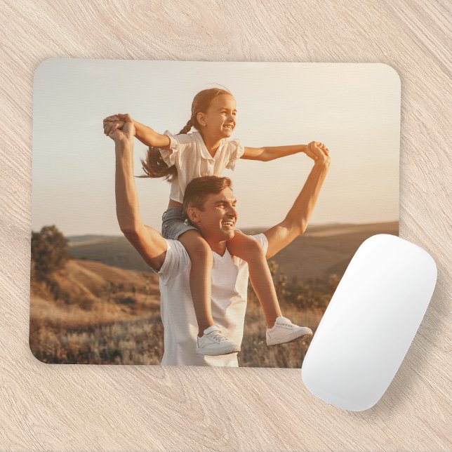 Daddy Father Dad Full Photo Mouse Pad (Creator Uploaded)