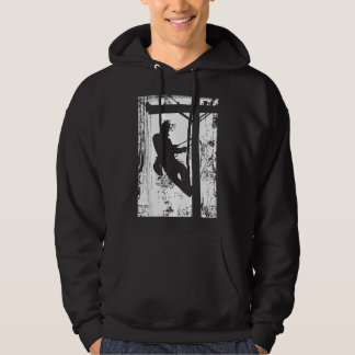 Daddy Father Lineman Hoodie