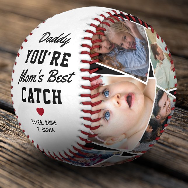Daddy Father's Day Photo Baseball (Creator Uploaded)