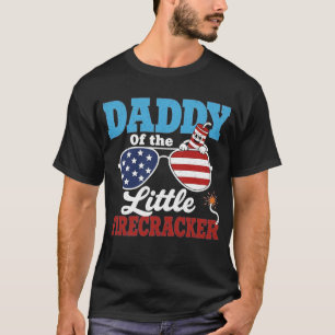 Daddy Firecracker 4th Of July Dad Son Daughter Boy T-Shirt