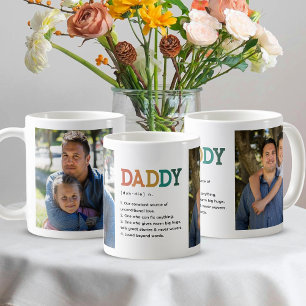 Daddy Funny Custom Noun Quote Photo Personalised Coffee Mug