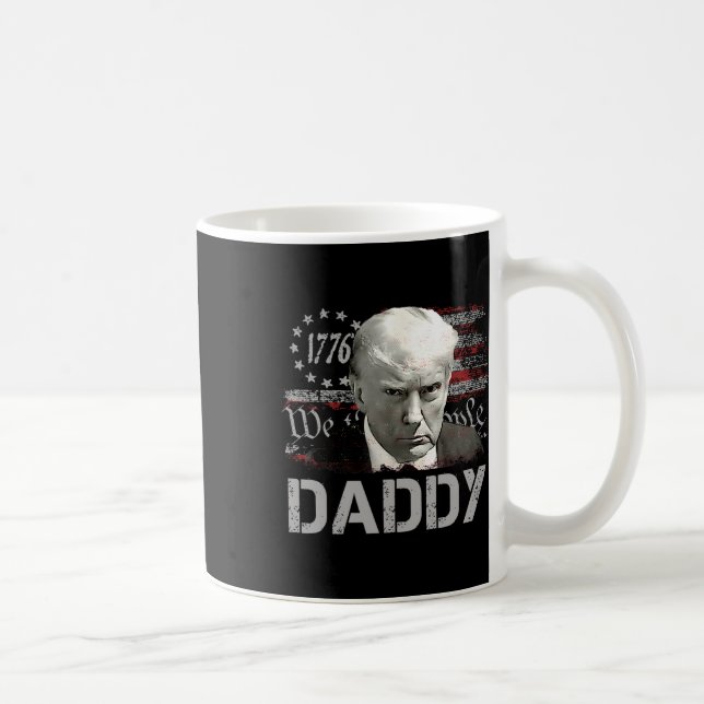Daddy Funny Daddy Trump  Coffee Mug (Right)