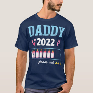 Daddy Gender Reveal Girl 2022 Funny Pregnancy Anno T-Shirt