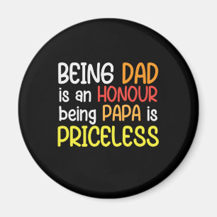 Daddy Gift Being Dad Being Papa Magnet