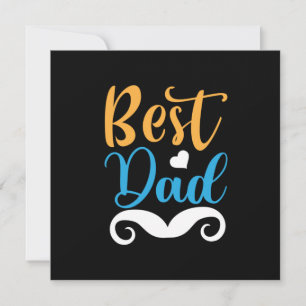 Daddy Gift Best Dad Invitation