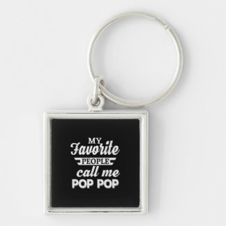 Daddy Gift My Favourite People Call Me Papa Key Ring