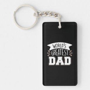 Daddy Gift World's Greatest Dad Key Ring