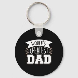 Daddy Gift World's Greatest Dad Key Ring