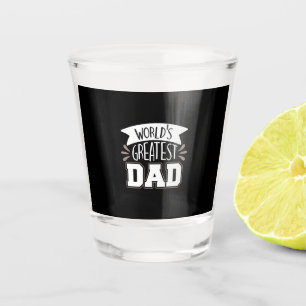 Daddy Gift World's Greatest Dad Shot Glass