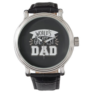 Daddy Gift World's Greatest Dad Watch