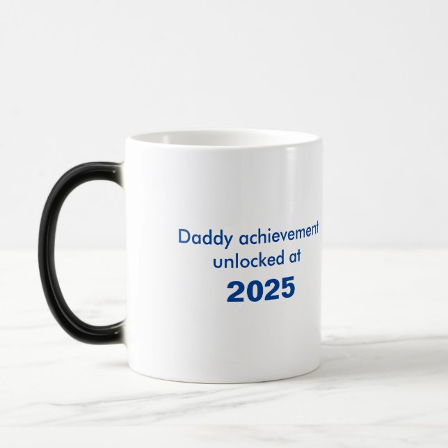 Daddy in 2025 magic mug (Left)