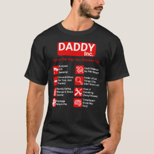 DADDY Inc. Funny Fathers Day T-Shirt