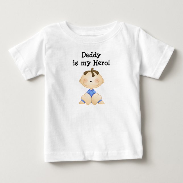 Daddy is My Hero T-shirts (Front)