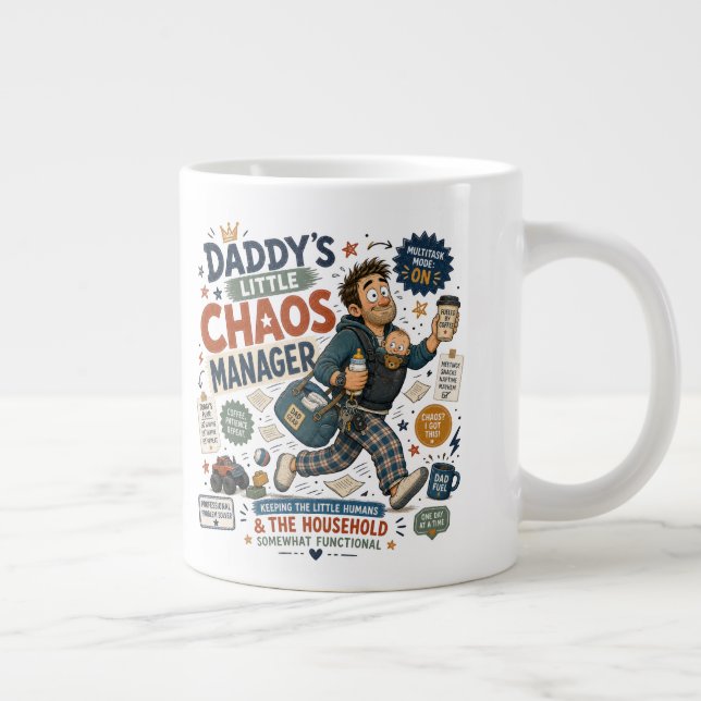 Daddy  large coffee mug (Right)