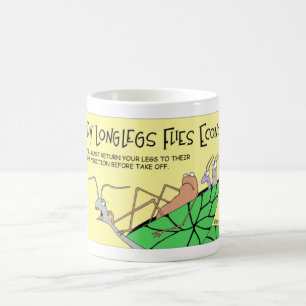 Daddy Long Legs spider flies economy Coffee Mug