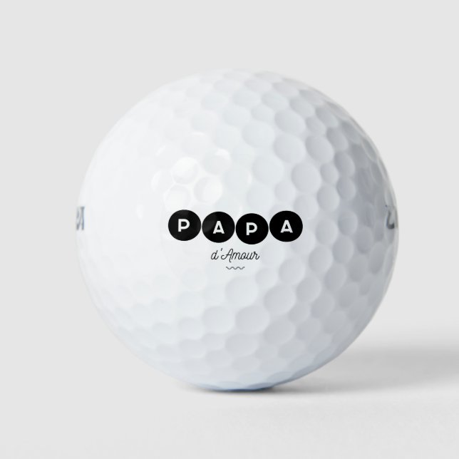 Daddy love golf balls (Front)