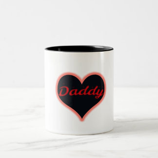 Daddy Love Heart Gift Mug