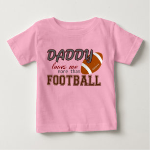 Daddy Loves Me Baby T-Shirt