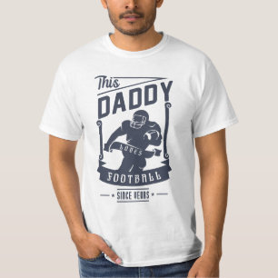 Daddy Loves NFL Football for Father's day gift T-Shirt