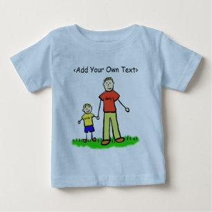 Daddy & Me Little Boy T-shirt Blonde (Two Sides)