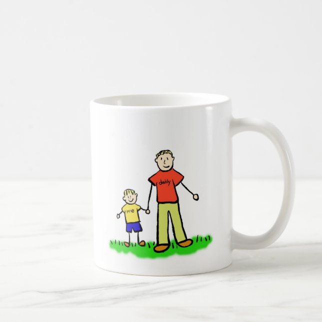 Daddy & Me Mug (Blonde with No Title) (Right)