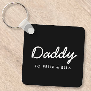 Daddy   Modern Black Kids Names Father's Key Ring