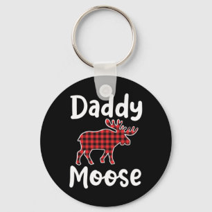 Daddy Moose Matching Family Merry Xmas In July Men Key Ring