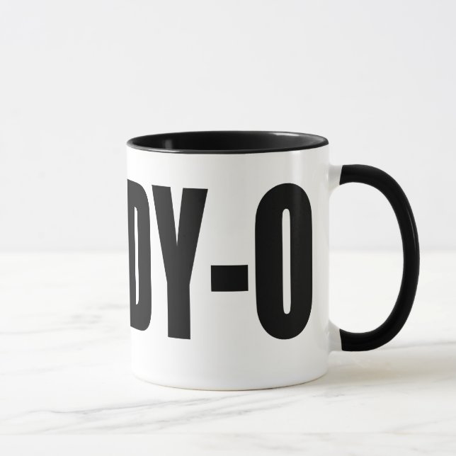 Daddy-O Hipster Dad Mug (Right)