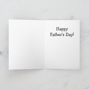Daddy-O Saint Bernard Dude Happy Father's Day! Card