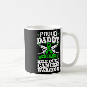 Daddy Of A Bile Duct Cancer Warrior Awareness Dad Coffee Mug