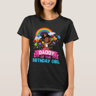 Daddy Of Birthday Girl Gracie Birthday Dolls Girl T-Shirt