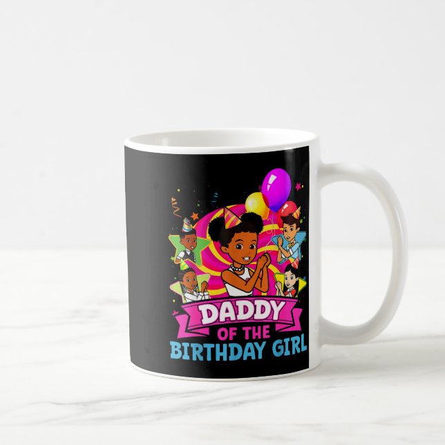 Daddy Of Birthday Girl Gracie Nk Doll Family Decor Coffee Mug (Right)