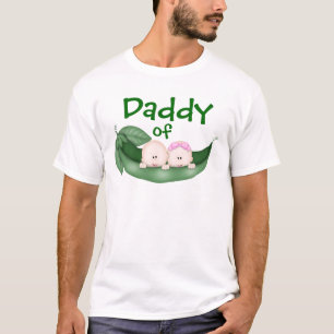 Daddy of Mixed Twins T-Shirt