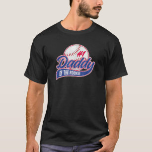 Daddy of Rookie 1st Birthday 1 Baseball Matching P T-Shirt