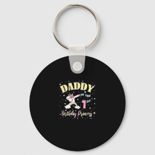Daddy Of The 1st Birthday Princess - 1 Year Old Un Key Ring