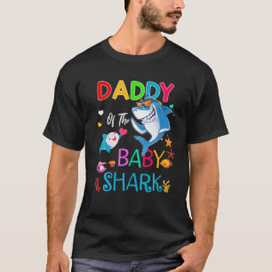 Daddy Of The Baby Shark Birthday Boy, Girl, Kids D T-Shirt